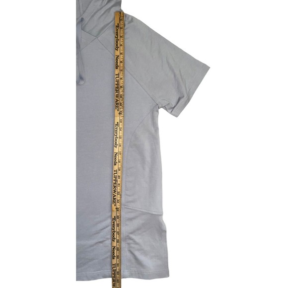 Athleta Short Sleeve Cabana Tunic Hoodie Women’s Small - Picture 5 of 8